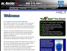 Tablet Screenshot of pcdoctorwi.com